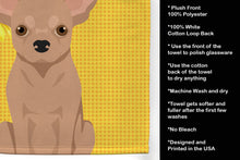 Load image into Gallery viewer, Summer Sunflowers Cream Chihuahua Kitchen Towel