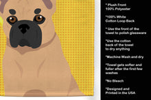 Load image into Gallery viewer, Summer Sunflowers Fawn French Bulldog Kitchen Towel
