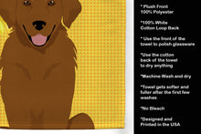 Load image into Gallery viewer, Summer Sunflowers Mahogany Golden Retriever Kitchen Towel