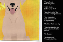 Load image into Gallery viewer, Summer Sunflowers Yellow Labrador Retriever Kitchen Towel