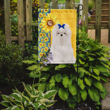 Load image into Gallery viewer, Summer Sunflowers Maltese Garden Flag – Decorative Outdoor Yard Flag