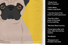 Load image into Gallery viewer, Summer Sunflowers Fawn Pug Kitchen Towel