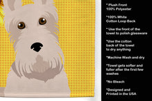 Load image into Gallery viewer, Summer Sunflowers Wheaten Scottish Terrier Kitchen Towel