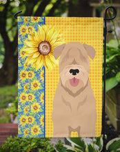Load image into Gallery viewer, Summer Sunflowers Red Wheaten Terrier Garden Flag – Decorative Outdoor Yard Flag