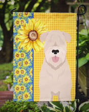 Load image into Gallery viewer, Summer Sunflowers Soft Coated Wheaten Terrier Garden Flag – Decorative Outdoor Yard Flag