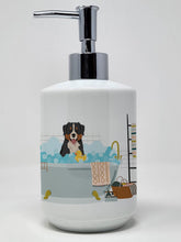 Load image into Gallery viewer, Bernese Mountain Dog Ceramic Soap Dispenser