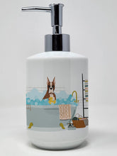 Load image into Gallery viewer, Red Fawn Boxer Ceramic Soap Dispenser