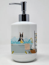 Load image into Gallery viewer, Black Boxer Ceramic Soap Dispenser