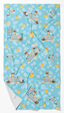 Load image into Gallery viewer, Longhaired Chocolate and White Chihuahua Bath Towel Large