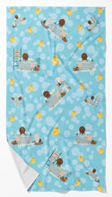 Load image into Gallery viewer, Longhair Chocolate and Tan Dachshund Bath Towel Large