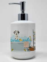 Load image into Gallery viewer, Dalmatian Ceramic Soap Dispenser