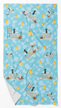Load image into Gallery viewer, Black Great Dane Bath Towel Large