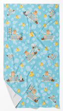 Load image into Gallery viewer, Orange Pomeranian Bath Towel Large