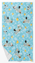 Load image into Gallery viewer, Toy Black Poodle Bath Towel Large