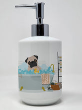 Load image into Gallery viewer, Fawn Pug Ceramic Soap Dispenser