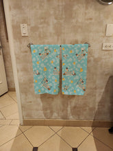 Load image into Gallery viewer, Blue Merle Sheltie Bath Towel Large