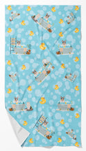Load image into Gallery viewer, Blue Merle Cardigan Corgi Bath Towel Large