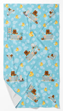 Load image into Gallery viewer, Red Chow Chow in Bathtub Bath Towel Large