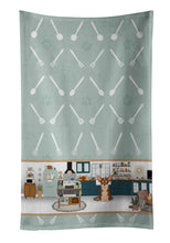 Load image into Gallery viewer, Red and White Chihuahua in the Kitchen Kitchen Towel