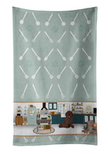 Load image into Gallery viewer, Brown Newfoundland in the Kitchen Kitchen Towel