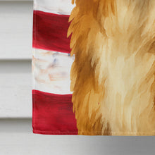 Load image into Gallery viewer, Red Australian Shepherd American Flag House Flag