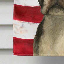 Load image into Gallery viewer, Boston Terrier American Flag House Flag