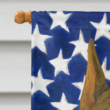 Load image into Gallery viewer, Brindle Cropped Boxer American Flag House Flag