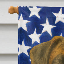 Load image into Gallery viewer, Brindle Boxer American Flag House Flag