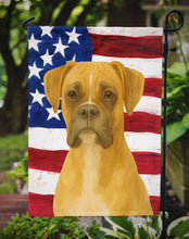 Load image into Gallery viewer, Fawn Boxer American Flag Garden Flag
