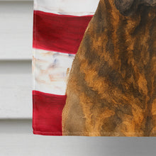 Load image into Gallery viewer, Brindle Cane Corso American Flag House Flag