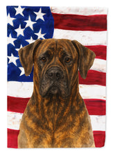 Load image into Gallery viewer, Brindle Cane Corso American Flag House Flag