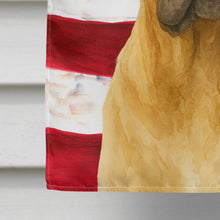 Load image into Gallery viewer, Fawn Cane Corso American Flag House Flag