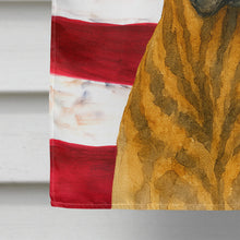 Load image into Gallery viewer, Brindle Great Dane American Flag House Flag