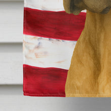 Load image into Gallery viewer, Fawn Great Dane American Flag House Flag
