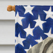 Load image into Gallery viewer, Merle Great Dane American Flag House Flag