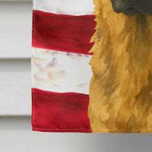 Load image into Gallery viewer, Sable German Shepherd American Flag House Flag