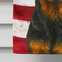 Load image into Gallery viewer, Rottweiler American Flag House Flag