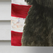 Load image into Gallery viewer, Black Havanese American Flag House Flag