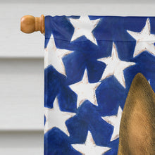 Load image into Gallery viewer, Belgian Malinois American Flag House Flag