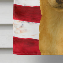 Load image into Gallery viewer, Fawn Chihuahua American Flag House Flag