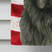 Load image into Gallery viewer, Gray Newfoundland American Flag House Flag