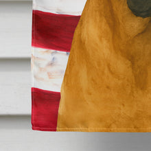 Load image into Gallery viewer, Fawn Bullmastiff American Flag House Flag
