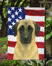 Load image into Gallery viewer, Fawn Anatolian Shepherd Dog American Flag Garden Flag