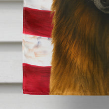 Load image into Gallery viewer, Belgian Tervuren American Flag House Flag