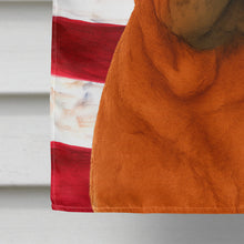 Load image into Gallery viewer, Red Shar Pei American Flag House Flag