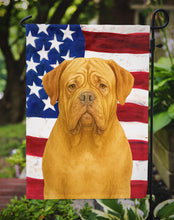 Load image into Gallery viewer, Isabella Dogue de Bordeaux American Flag Garden Flag