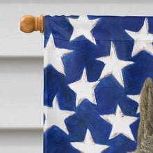 Load image into Gallery viewer, Pepper Giant Schnauzer American Flag House Flag