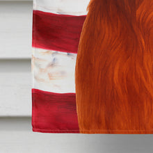Load image into Gallery viewer, Irish Setter American Flag House Flag