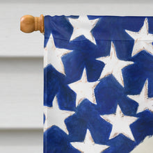 Load image into Gallery viewer, Bichon Frise American Flag House Flag