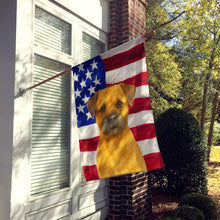 Load image into Gallery viewer, Red Border Terrier American Flag House Flag
